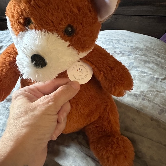 Manhattan toy company Brown Plush Fox - Picture 1 of 5